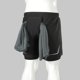 thumbnail image 2 of Arsuxeo Pantalones cortos para correr 2 en 1 para hombres Secado rápido Respirable Entrenamiento activo Ejercicio Jogging Marathon Shorts ciclismo Arsuxeo Shorts deportivos, 2 of 7