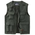 thumbnail image 3 of Birdeem Mens Work Clothes Jacket Solid Color Stand Collar Multiple Pockets Outdoor Sports Photography Leisure Coat, 3 of 8