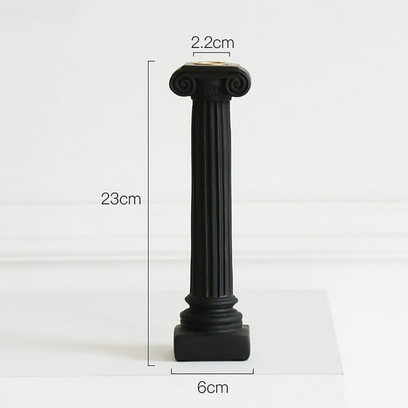Walmart  a Candlestick, End of Year Clearance: Ornament, Greek European Style Roman Column Aroma Candle Holder Creative Ornaments Home Decoration