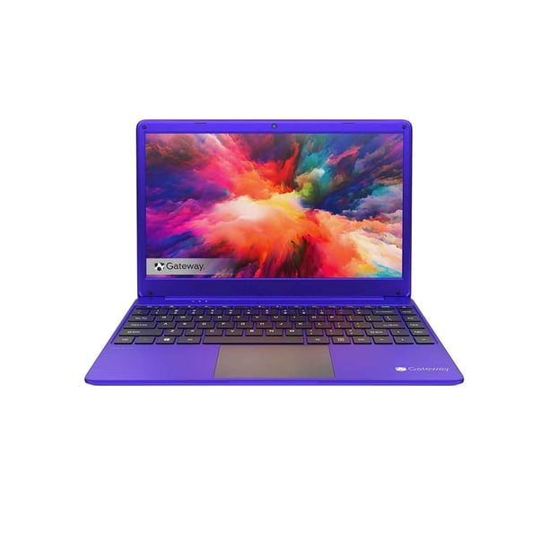 Gateway 14.1" FHD Ultra Slim Laptop, Intel Core i3-1115G4, 4GB RAM, 128GB SSD, Windows 10 S- Púrpura Gateway GWTN141-6