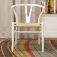 thumbnail image 2 of Wishbone Y Dining Chair in White (Set of 2), 2 of 2