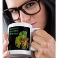 thumbnail image 2 of 3drose, I Nearly Croaked - Birthday, Fun, Humour, Humour, Tree Frog, Frog, Greeting, 15oz Mug, 2 of 6