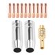 thumbnail image 1 of 13 piezas de consumibles para soplete de soldadura 14AK, soporte de boquilla de gas para soplete MIG de 0,9 mm, soplete de soldadura MIG 15AK, 1 of 8