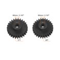 thumbnail image 2 of Uxcell Mod 1 M1 27T 28T Hardened Steel Pinion Motor Gear Set 5mm RC Motor Shaft, 2 of 6