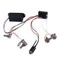 thumbnail image 3 of maskred 2-band Guitar Preamp Circuit Wiring Harness Pre- for amplifier Pickup Control System String Instrument Upgrade Accessories, 3 of 6