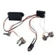 thumbnail image 1 of Greeniant Arnés de cableado de circuito de preamplificador de guitarra eléctrica de 2 bandas, sistema de Control de volumen de tono de pastilla Accesorios para instrumentos musicales Greeniant OD019500-00, 1 of 6