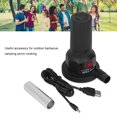 thumbnail image 1 of Soplador de aire Wosthever para barbacoa portátil ligero recargable 5V negro, 1 of 6