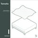 thumbnail image 3 of Cobija Individual Afelpada Dreamlab Flannel de Rayas Ultra Suave | Blanket Cobertor Polar Invierno para Cama o Manta para Sofa | Frazada Calientita, Hipoalergénica | Colcha Grafito, 3 of 7