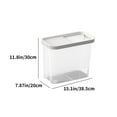 kchsji Push Pull Rice Bucket Food Grade Rice Storage Box Pulley