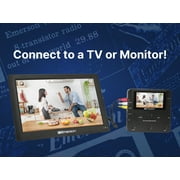 Emerson EMT-1200 Multi Function Media Recorder with LCD Screen, Black