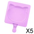 thumbnail image 1 of 5 de Silicona para Paletas de , Máquina para Hacer Paletas de Hielo, Golosinas para Postres, Gato DIY 5 piezas, 1 of 10