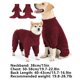 thumbnail image 3 of Ropa para perros grandes de invierno, gruesa, suave, cálida, acolchada de doble cara, para el frío, para perros de cuatro patas y gatos., 3 of 6