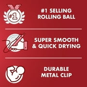Pilot Precise V5RT Rolling Ball Pen, Extra Fine Point, Assorted, 8 Count