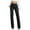 *Black, variant on ClodeEU Women's Straight Jeans,Classic Stretchy Denim Pants ,Casual Trouser Jeans with Pockets Light Blue,Womens Plus M