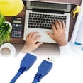 thumbnail image 2 of Super Speed Usb 3.0 To Micro B Cable 5gbps Usb Type Cord Cable For Samsung Hard Note V2A4 A L6P3, 2 of 6