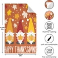 thumbnail image 3 of SKYSONIC Three Cute Gnomes for Thanksgiving Kitchen Dish Towel Set,Drying Kitchen Towels Tea Towels Gift Set for Drying Cleaning Cooking Baking 4Pcs, 3 of 7