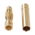 thumbnail image 1 of 30 Pairs Battery Connector Plug Brass Gold Plated Banana Connector Plug  Transmission For RC Lithium Batteries Device Electric Motor, 1 of 8