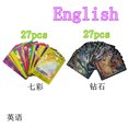 thumbnail image 1 of Juego de cartas de Pokémon, juego de cartas en inglés, español, original, arcoíris, lámina, oro, negro, Metal falso, V, Pikachu, raro, Gx, vmax, 1 of 5