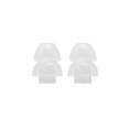 thumbnail image 1 of Auriculares Etymotic Research con doble brida, 3 pares, pequeños y transparentes, 1 of 2