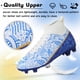 thumbnail image 2 of Tacos de fútbol RDYLBU para niños, unisex, para entrenamiento al aire libre, azules, 2 of 6