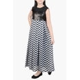 thumbnail image 1 of PRINCESS WOVEN DRESS BLACK & WHITE, 1 of 5