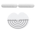 thumbnail image 4 of Herramienta de unión de extensiones de cabello, 100 unidades, protector térmico para cabello, aislante de extensión de cabello, protector de pegamento de fusión transparente, innovación moderna, 4 of 12