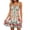 White-98, variant on Boho Dresses for Women Fashion Print Adjustable Spaghetti Strap Dress Summer Casual & Beach Vacation