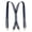 Navy, variant on Elastic work suspenders for men construction daily wear assorted solid colors 1 pack