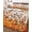 Terracotta, Tan, Brown, Amber, variant on Quilt King Size Bedding Set, Orange Pumpkins Fall Reversible Summer Quilt 3 Pieces, Thanksgiving Eucalyptus Leaf Botanical Lightweight Bedspreads Coverlets with 2 Pillow Shams for All Seasons