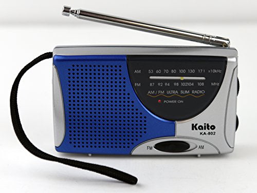 Small Size AM/FM Radio Kaito KA802 AM FM Super Pocket Size Radio 