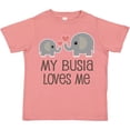 thumbnail image 3 of Inktastic My Busia Loves Me Childs Boys or Girls Toddler T-Shirt, 3 of 5