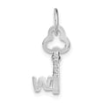 thumbnail image 3 of 14k WG W Key Charm in 14k White Gold, 3 of 3