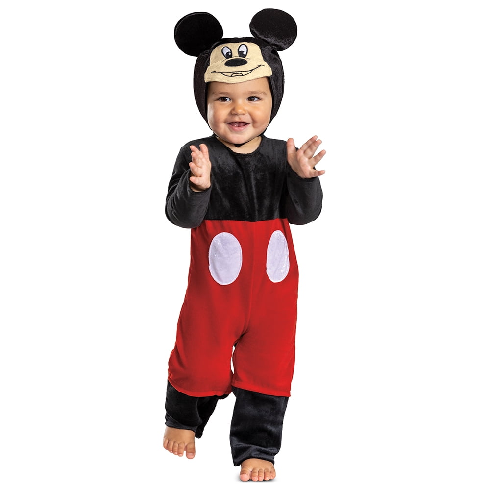 Disney Mickey Mouse Costume for Toddler, Size 2T, by Disguise