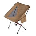 thumbnail image 4 of jinwen Chaise de Camping Pliante Ultralégère Robuste Dossier Haut pour Randonnée Kaki, 4 of 9