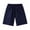 Dark Blue, variant on Hiijoy Toddler Boys Active Sport Shorts Solid Color Elastic Waist Casual Shorts, Sizes 3-4T