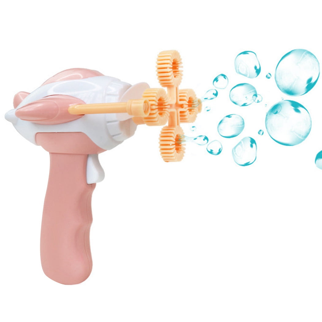Bubble Machine Set Aircraft Shape Automatic Bubble Blower Bubble Maker