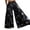 Dark Gray, variant on Womens Casual Wide Leg Pants High Waisted Straight Long Trousers Palazzo Pants
