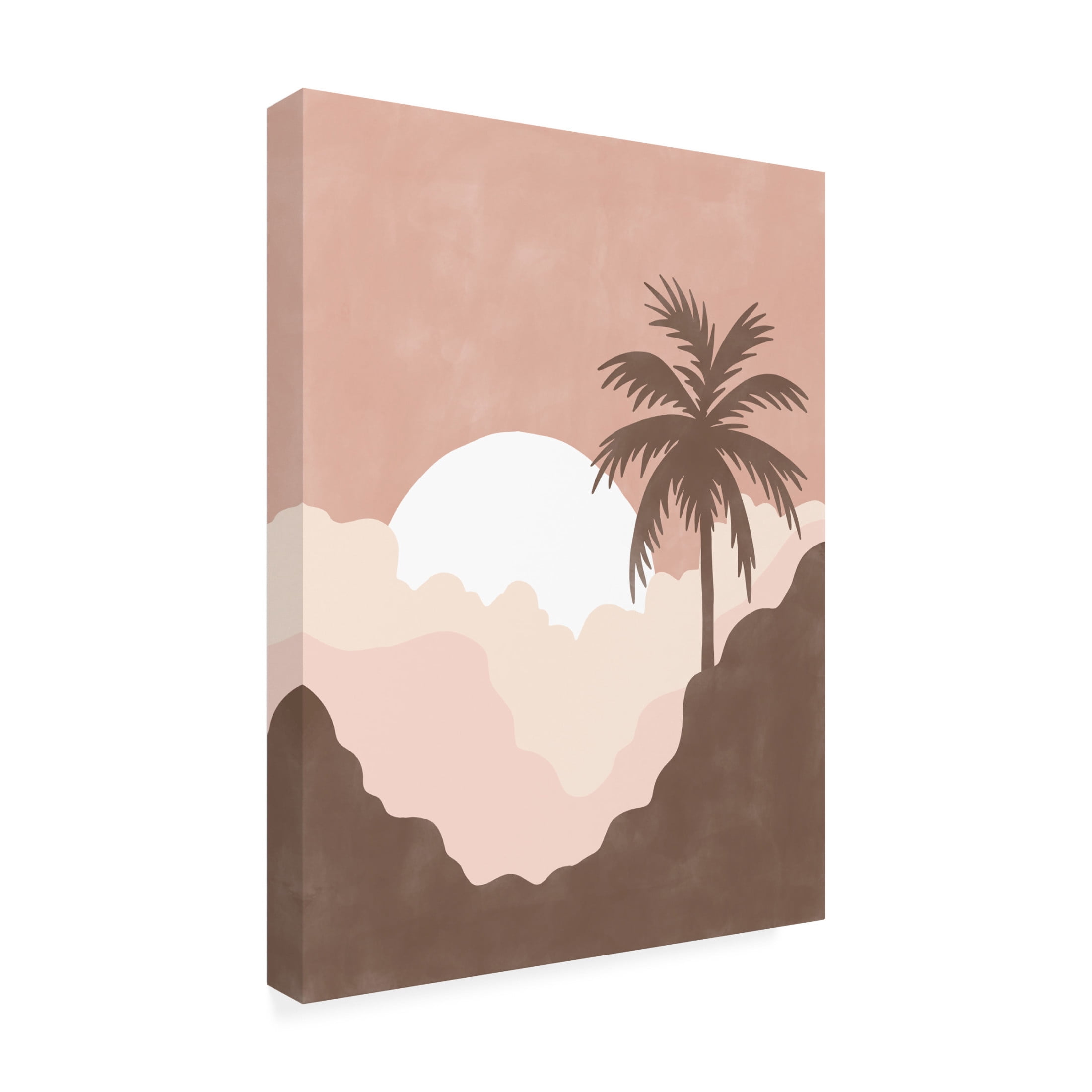 Trademark Fine Art Elena Ristova softpink30 Canvas Wall Art