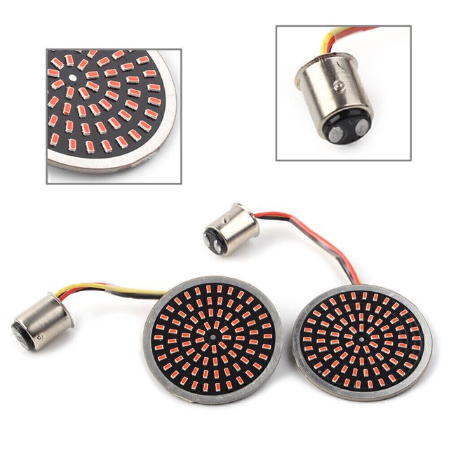 Adecuado para HARLEY Touring Dyna 2X LED rojo 1157 intermitente trasero intermitente Road King-