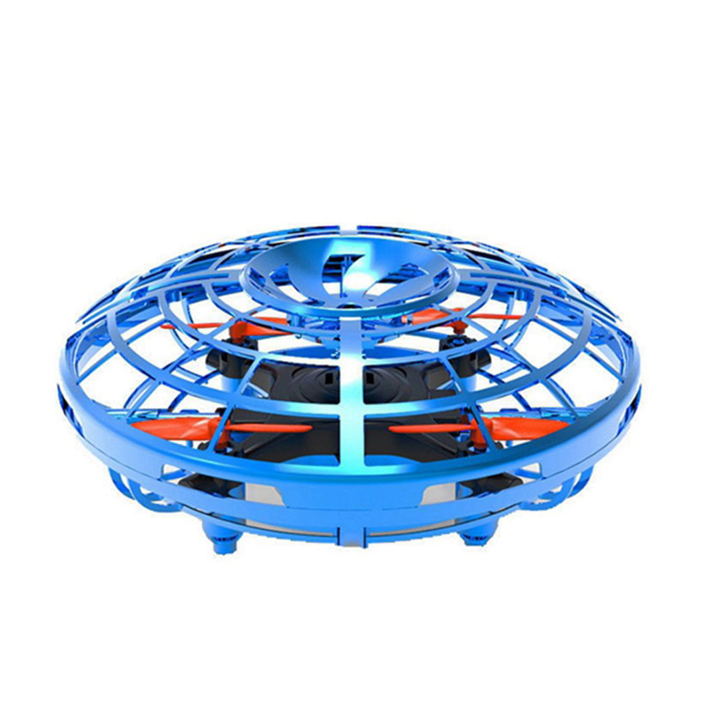 360° Mini Drone Infrared Sensor UFO Flying Toy Induction Aircraft Quadcopter Toy 