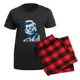thumbnail image 5 of CafePress - John F Kennedy Tribute Women's Dark Pajamas - Women's Short Sleeve Print T-Shirt and Pants Dark Cotton Pajama Set, 5 of 7