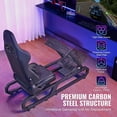 thumbnail image 6 of Racing Wheel Stand for Logitech G923/G920/G29, Thrustmaster T248P - Adjustable Simulator Cockpit, Heavy Duty Steel, 330 LBS Capacity, 6 of 7