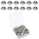 thumbnail image 1 of 100Pcs Brass Lapel Pin Back Butterfly Clutches Tie Tack Backing Pin Cap Keepers Replacement Brooch Findings Platinum 11x5.5mm Hole: 1.2mm, 1 of 1