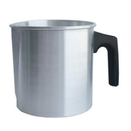 

wendunide Glass&Bottle High-End Metal Cup Aromatherapy Candle Heat- Pot Container Wax Small Kitchen，Dining & Bar Wax Cup Silver