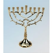 Hm13 Solid Brass Menorah