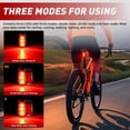 thumbnail image 3 of Nilight LED Safety Light 4PCS Red Green Marine Navigation Bike Tail Lights Three Modes Waterproof Reflective Gear Clip On Flash Strobe Indicator Lamp for Night Boating Fishing Cycling Jogging, 3 of 9