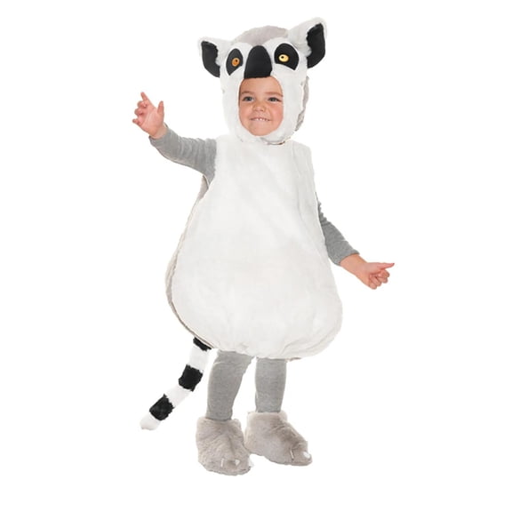 Underwraps Toddler Ring Tail Lemur Costume - Size 2T-4T