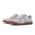 thumbnail image 1 of Zapatos de entrenamiento clásicos Retro alemanes, zapatos blancos pequeños para mujer, primavera y otoño, nuevos zapatos planos de cuero genuino con cordones versátiles Bo, 1 of 5