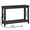 Black, variant on HOOBRO Industrial Multifunction with Power Socket, Outlets and USB Ports Engineered Wood Console Table, Black Walnut