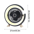 thumbnail image 3 of KTTECTOA LED Light Small Fan Silent Desktop Desktop Five-speed Built-in Fresh Photo Fan Clearance Home Decor Canada Days Decor Home Essentials, 3 of 8